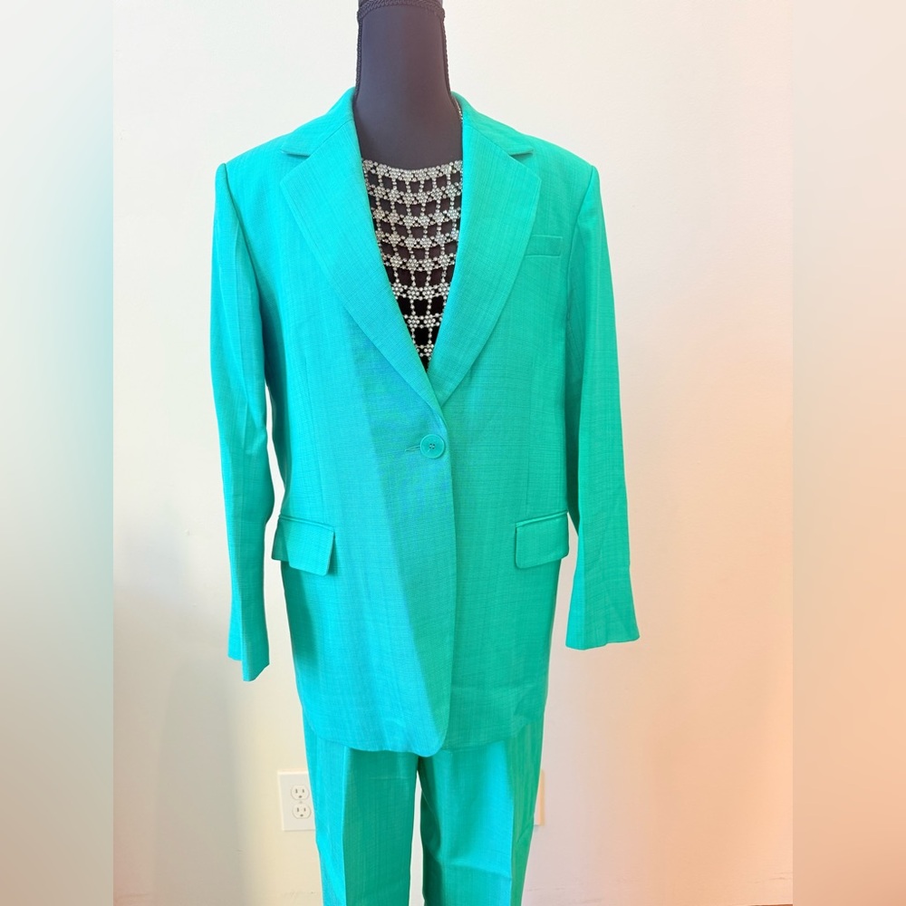 Sandro Emerald Green Blazer EUC Size 36